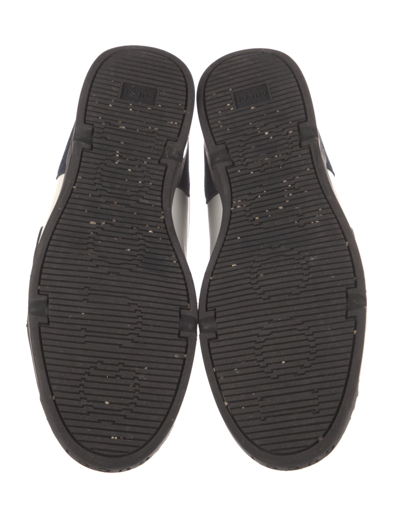 Gucci Interlocking G Logo Leather Sneakers